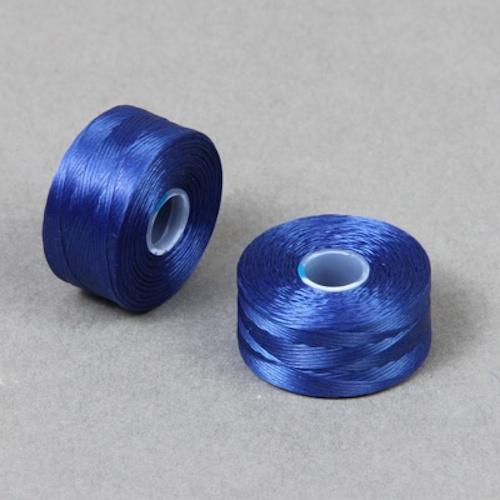 S Lon Beading Thread Size AA Tex35 RB Royal Blue Beadacious