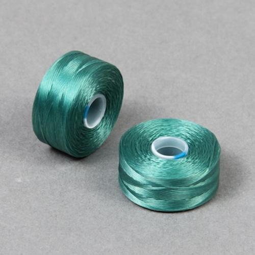 S Lon Beading Thread Size AA Tex35 SF Seafoam Green Beadacious