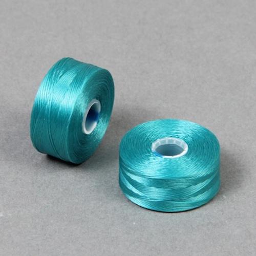 S Lon Beading Thread Size AA Tex35 TE Teal Beadacious