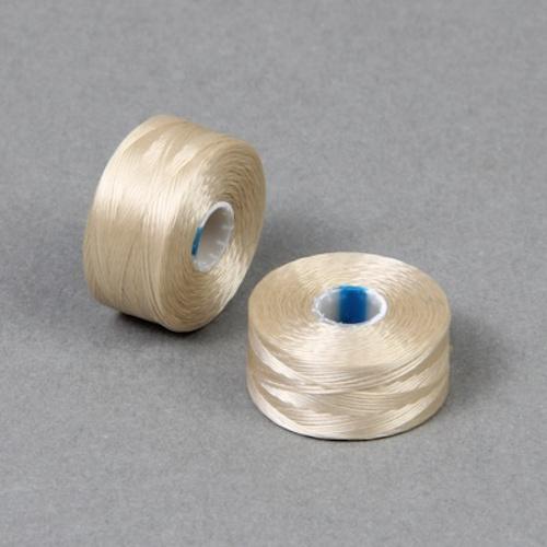 S Lon Beading Thread Size D Tex45 BG Beige Beadacious