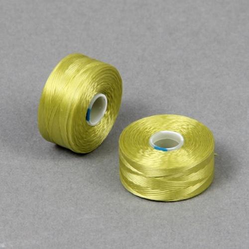 S Lon Beading Thread Size D Tex45 CT Chartreuse Beadacious