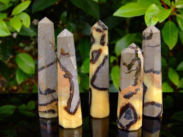 Septarian Obelisk Handmade Tower Polished Natural Gemstone Beadacious