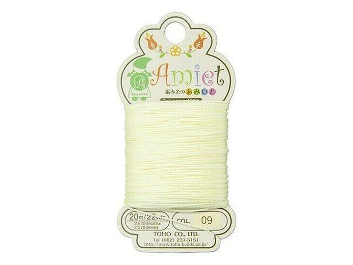 TOHO Amiet Beading Thread Jonquil 20 Meters/22 Yards Beadacious