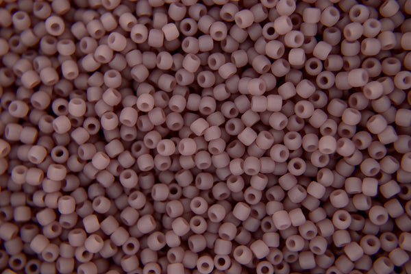 10g TOHO 11/0 Round Japanese Seed Beads 2mm 151F Ceylon Frosted Grape Mist