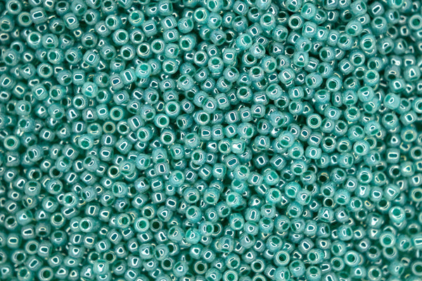 10g TOHO 11/0 Round Japanese Seed Beads 2mm 920 Ceylon Light Sea Green