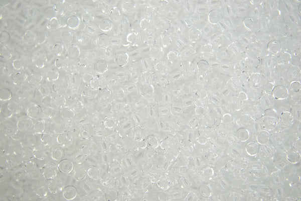 10g TOHO Runde japanische Perlen 8/0 3mm 1 transparenter Kristall
