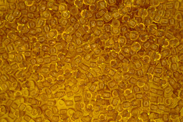 10g TOHO 8/0 Round Japanese Beads 3mm 2155 Transparent Chamomile