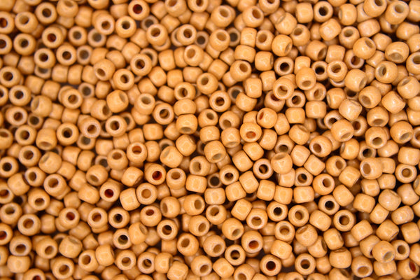 10g TOHO 8/0 Round Japanese Beads 3mm PF557F PermaFinish Matte Galvanized Aluminium