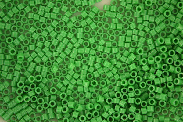 7g TOHO 11/0 Cylinder Treasure Japanese Seed Beads 1.8mm 47D Opaque Shamrock