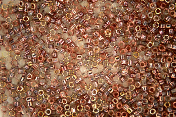 7g TOHO 11/0 Cylinder Treasure Japanese Seed Beads 1.8mm Y851 HYBRID Apollo