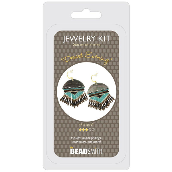 The Beadsmith Jewelry Kit Desert Evening Earrings Jewellery Making Beadacious