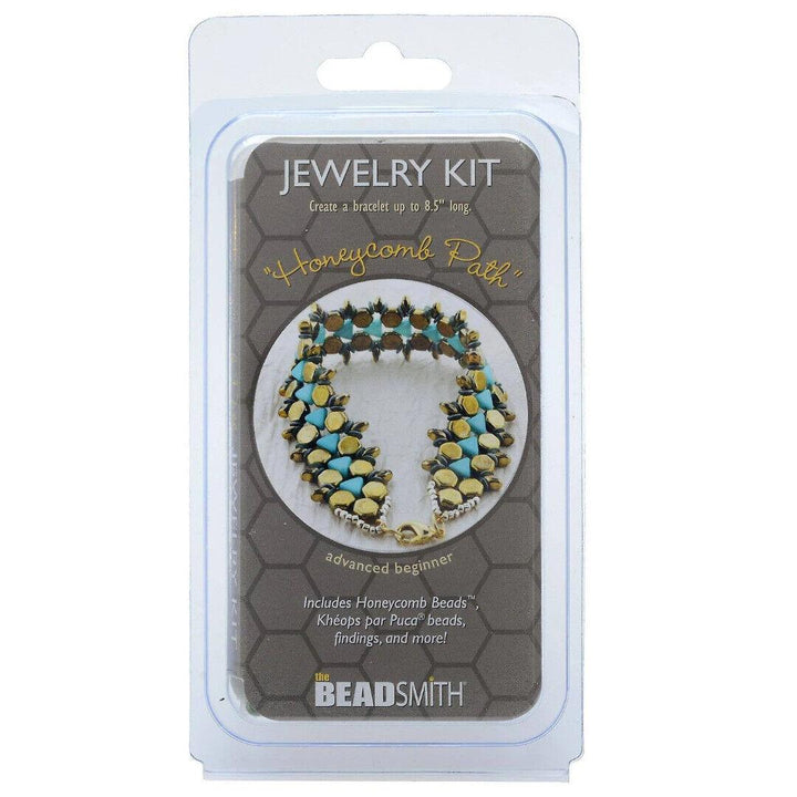 The Beadsmith Jewelry Kit Honeycomb Path Bracelet Jewellery Making Beadacious