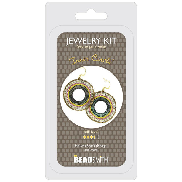 The Beadsmith Jewelry Kit Inner Circle Earrings Jewellery Making Beadacious