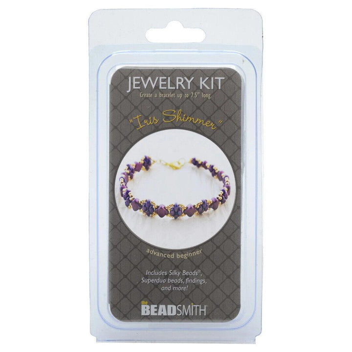 The Beadsmith Jewelry Kit Iris Shimmer Bracelet Jewellery Making Beadacious