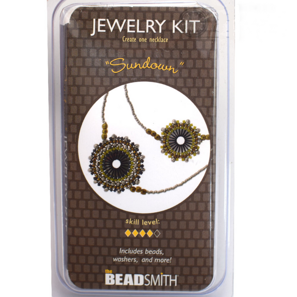 The Beadsmith Jewelry Kit Sundown Necklace Jewellery Making Beadacious