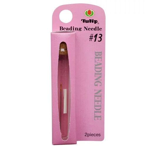 Tulip Beading Needles Size 13 Short Pack of 2 Beadacious