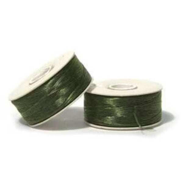 Nymo Beading Thread Size D Olive